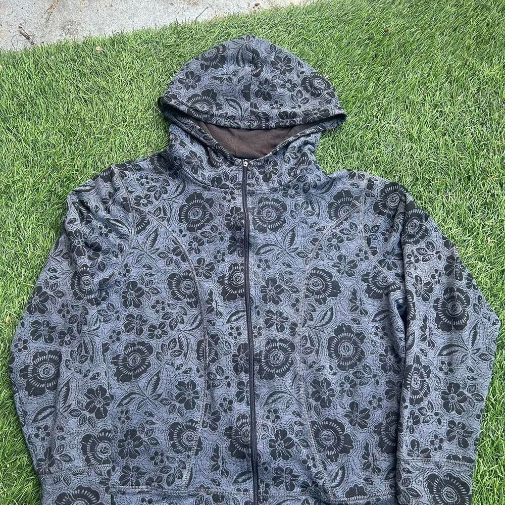 Danskin Men's Black and Grey Hoodie